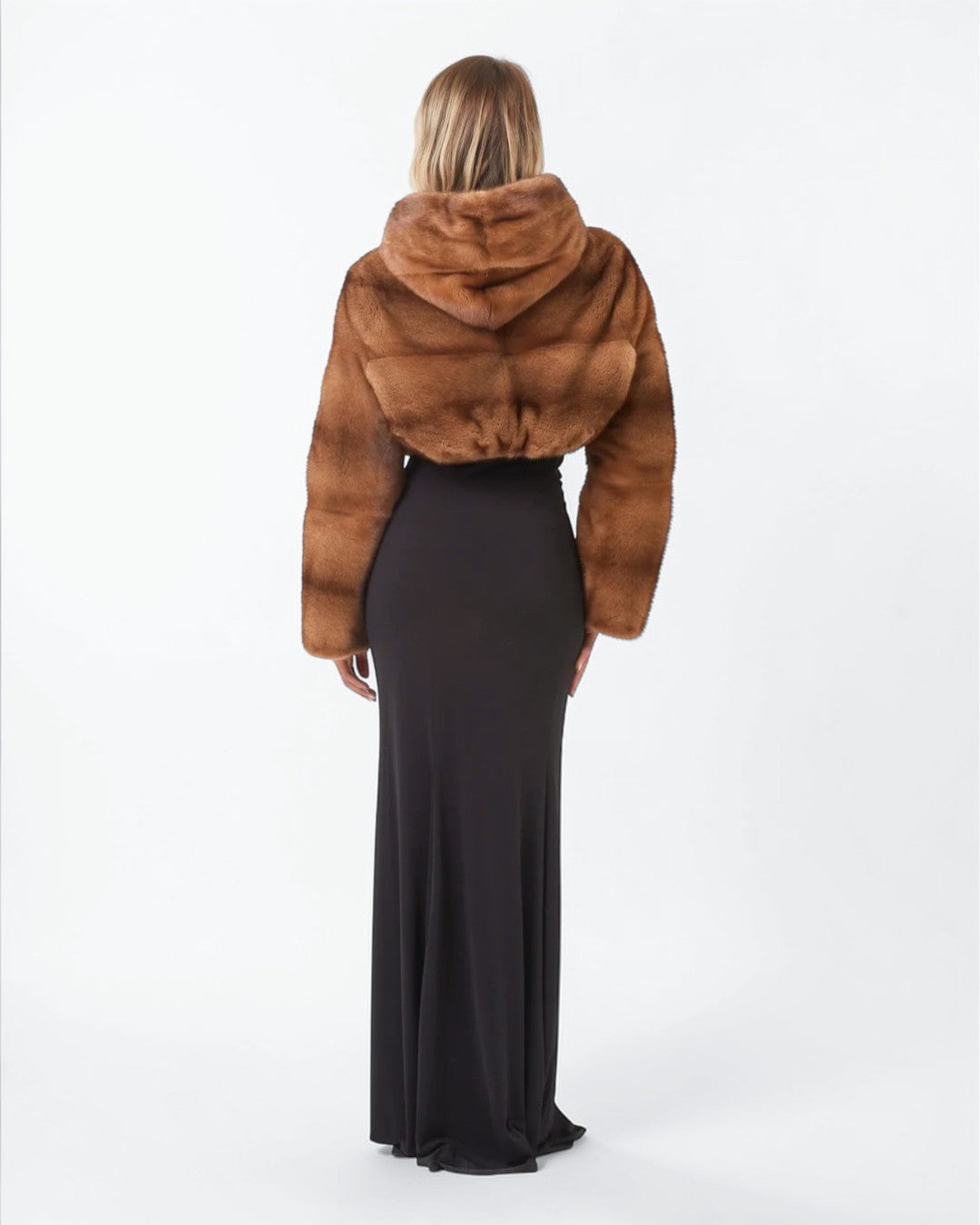 Toffee Fox Fur Jacket