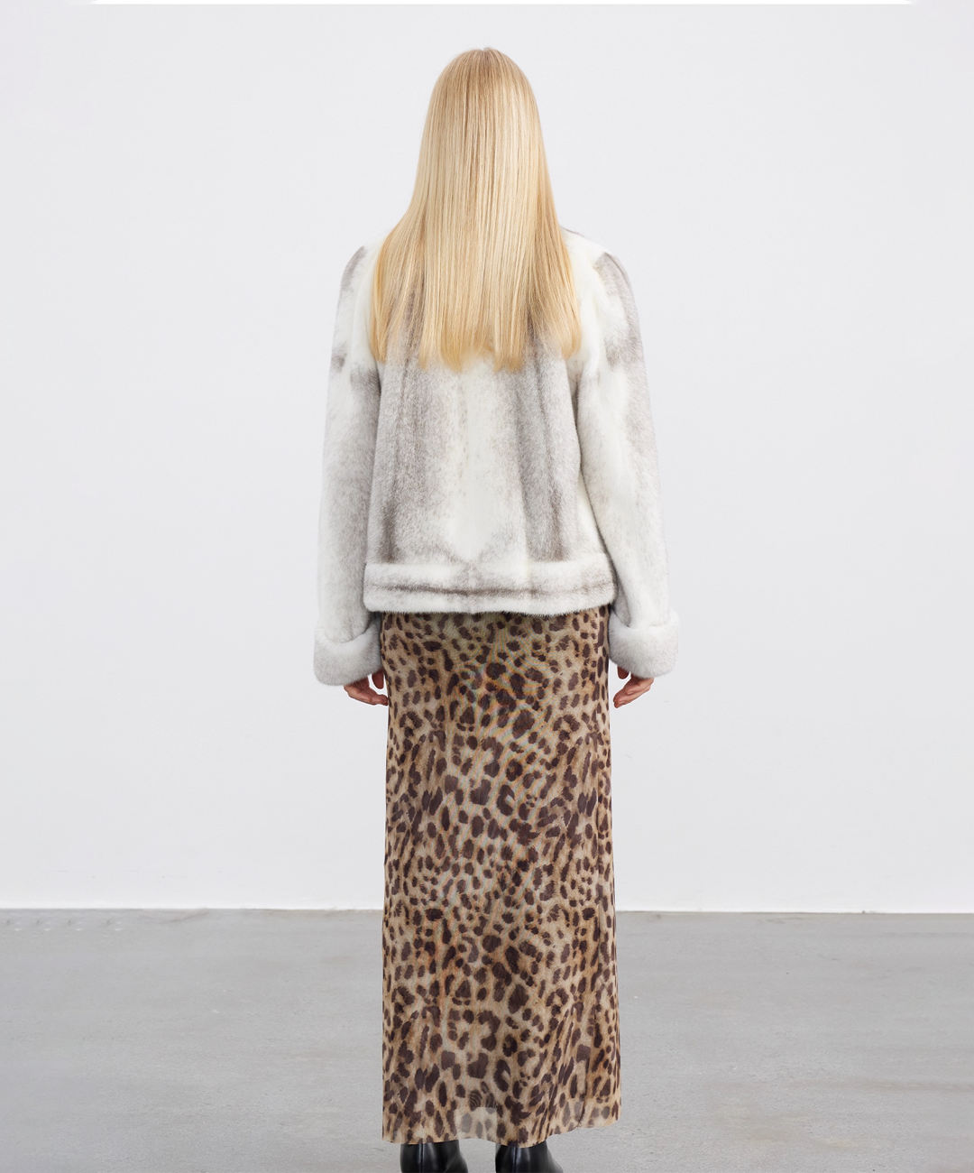 Milano Cross Mink Fur Jacket