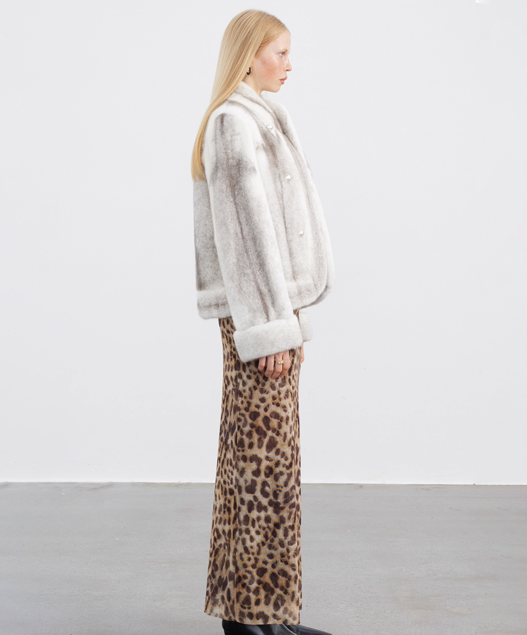 Milano Cross Mink Fur Jacket