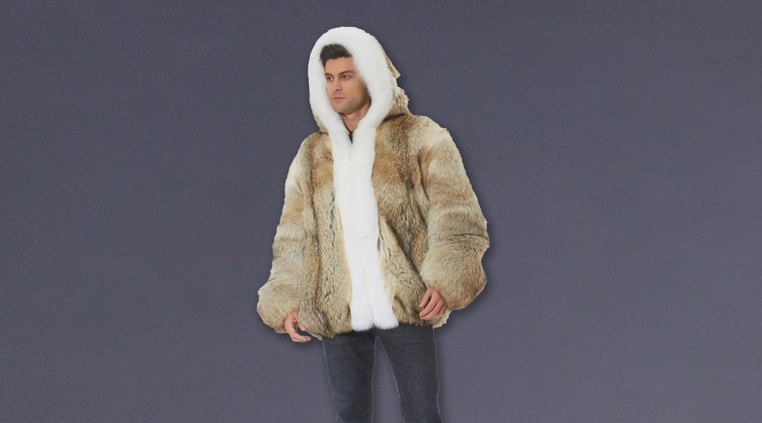 Endure High Fashion Statement In Fox Fur Jacket