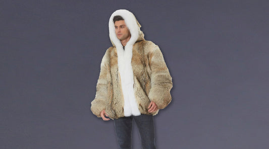 Endure High Fashion Statement In Fox Fur Jacket