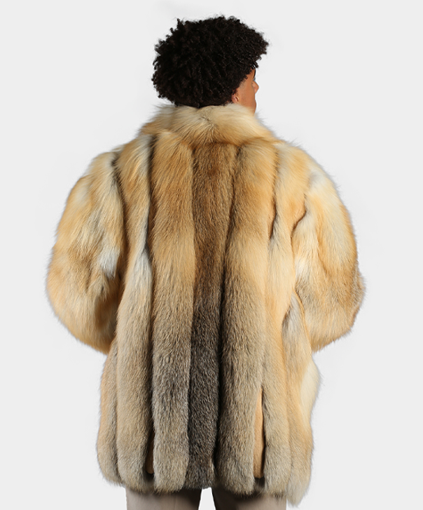 Men’s Golden Isle Fox Fur Coat