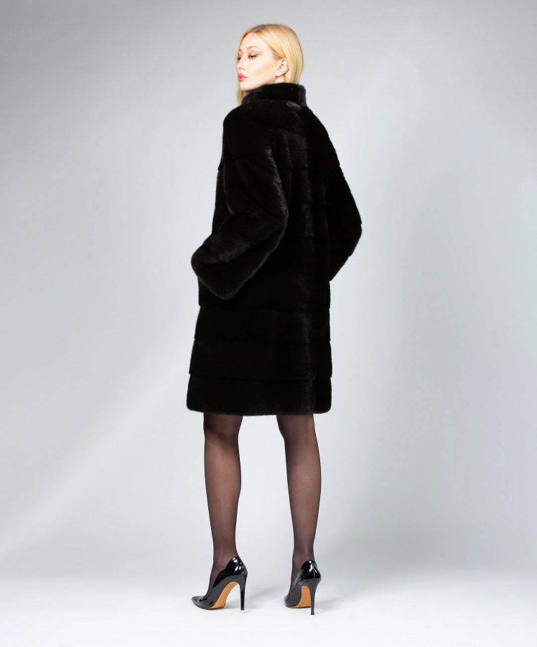 Women's Blackglama Long Mink Coat