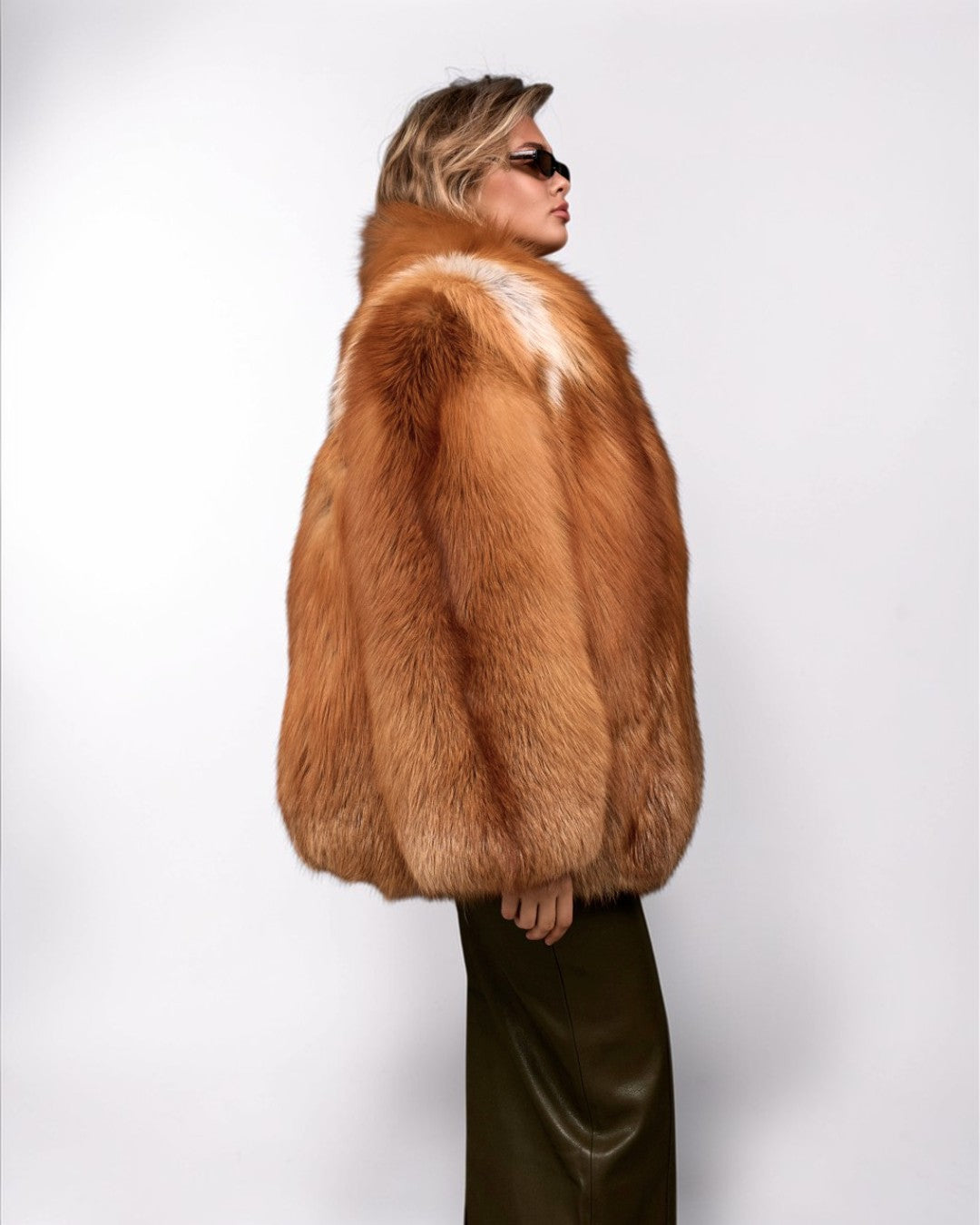 Magma Fox Fur Coat