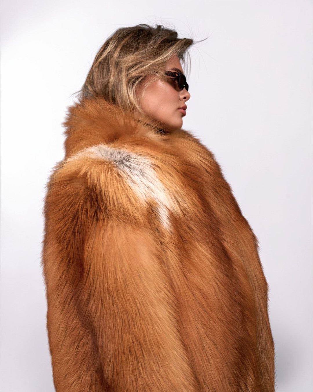 Magma Fox Fur Coat