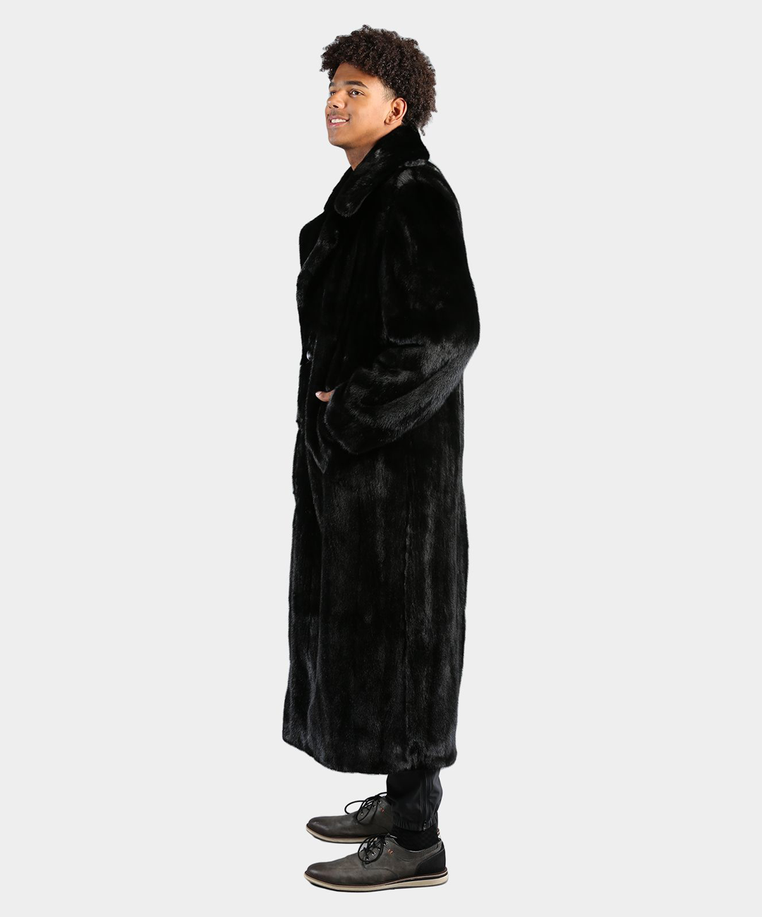 Full Length Mink Fur Coat
