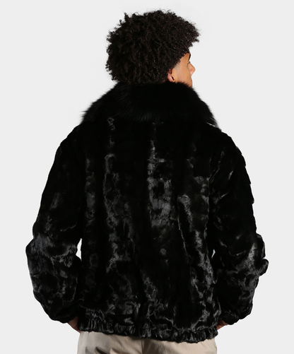 Whiskey Mink Bomberjacke für Herren