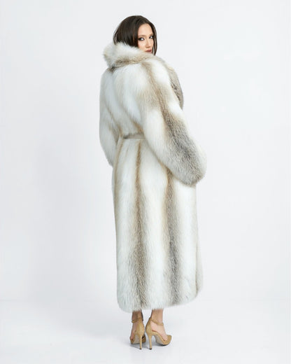 Heritage Fox Fur Long Coat