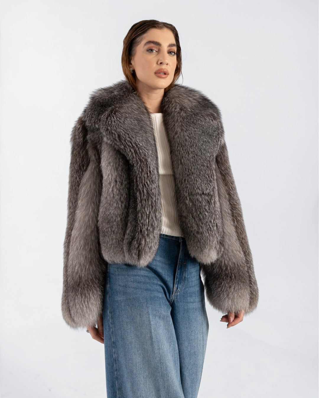 Mercury Fox Fur Jacket