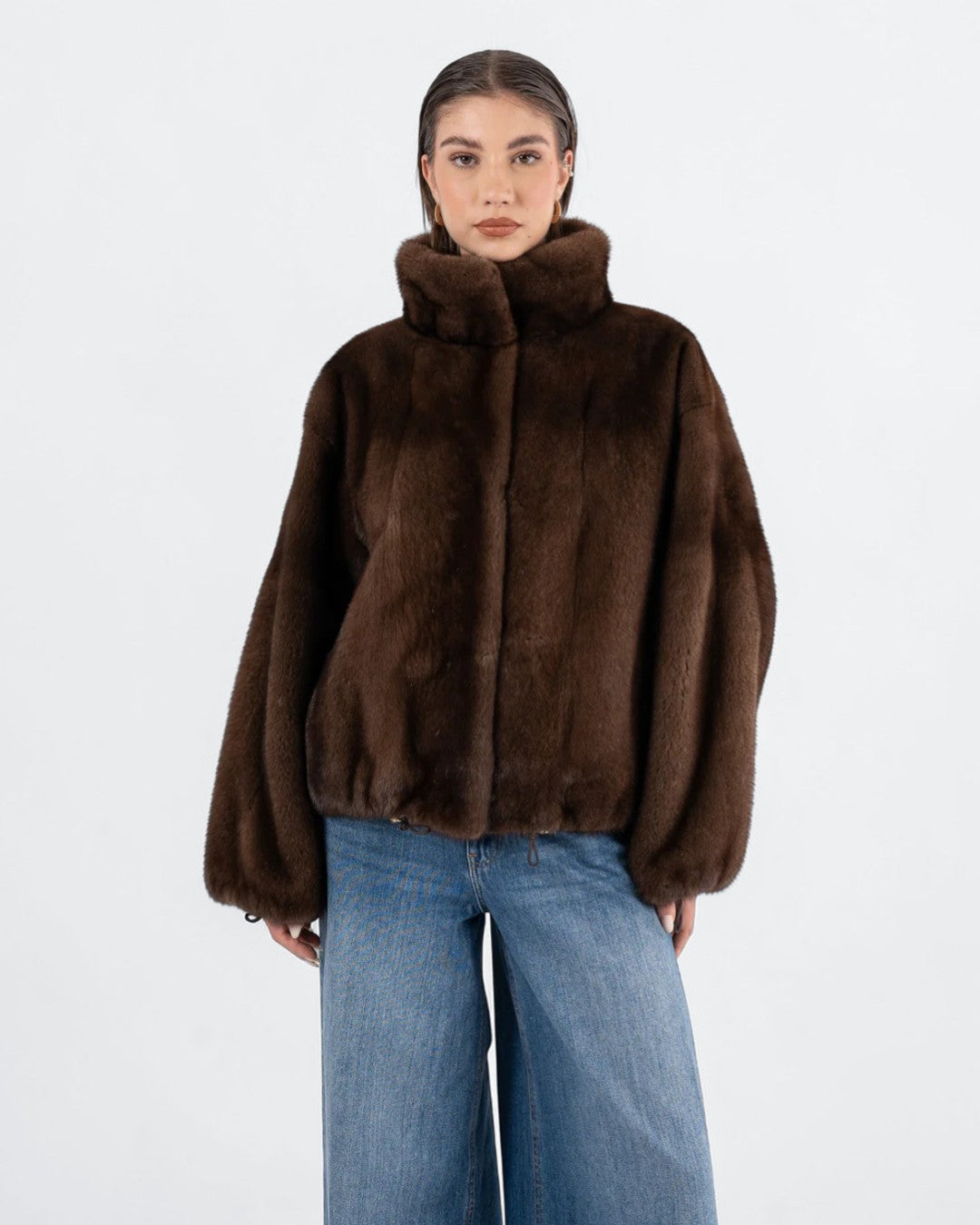 Espresso Fox Fur Jacket