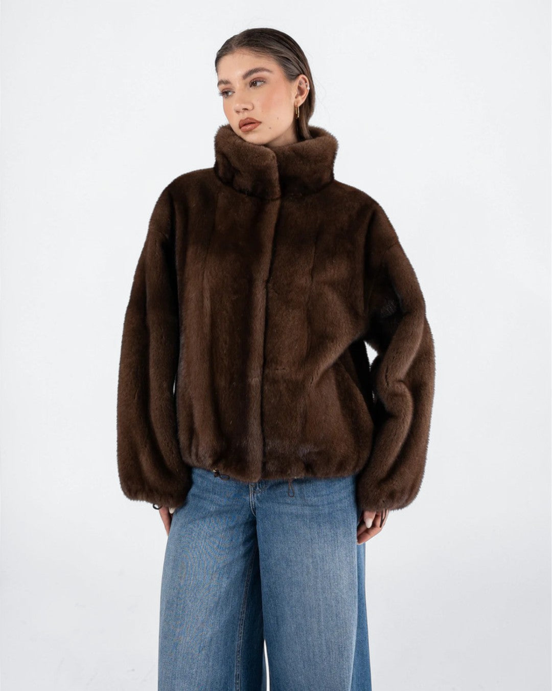 Espresso Fox Fur Jacket