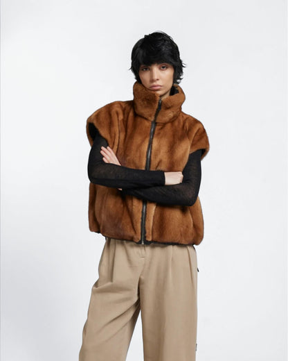 Mink Fur Vest