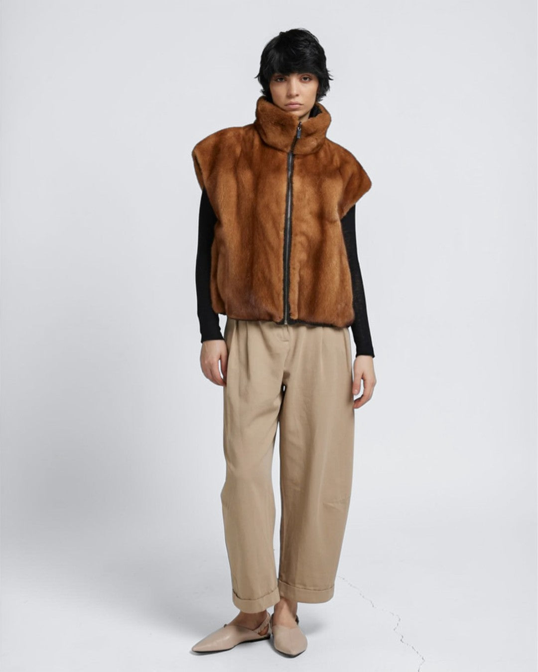 Mink Fur Vest