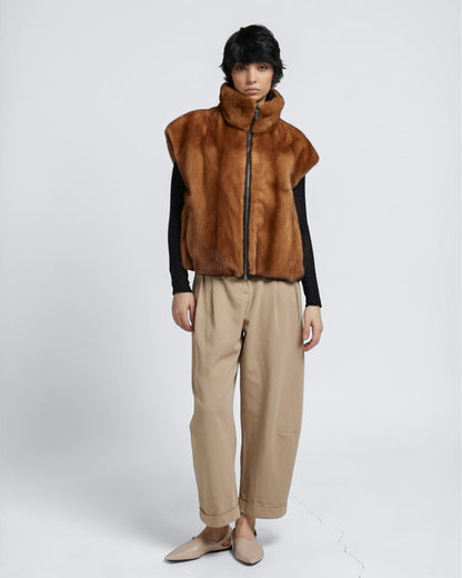Mink Fur Vest