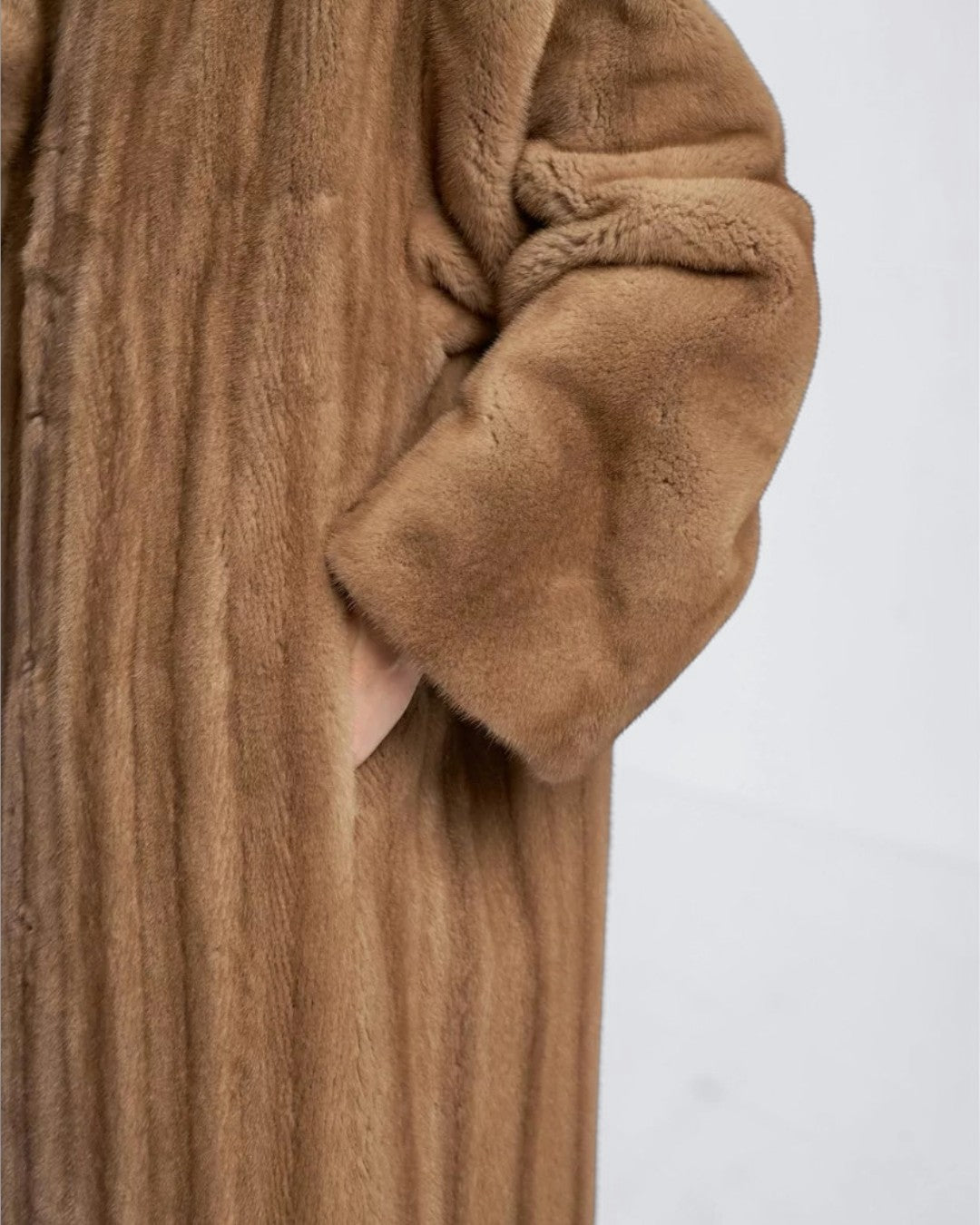 Tawny Fox Fur Coat