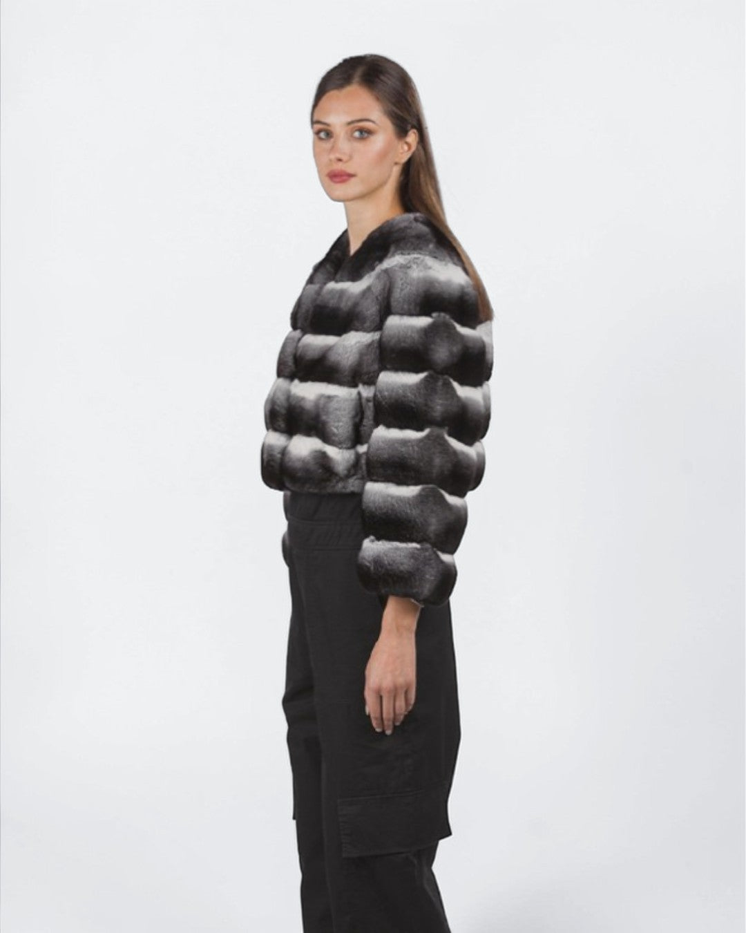 Bolero Chinchilla Fur Jacket