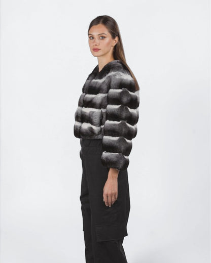Bolero Chinchilla Fur Jacket