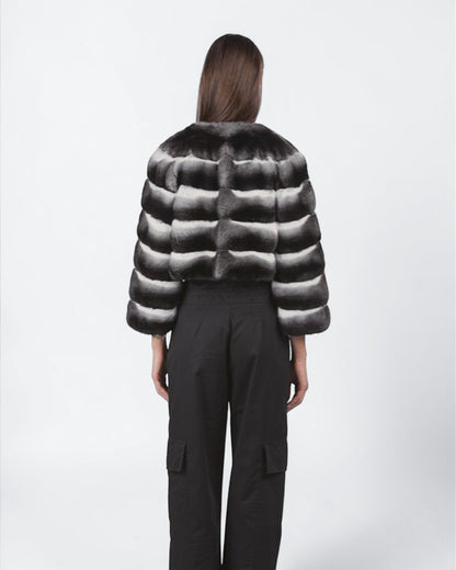 Bolero Chinchilla Fur Jacket