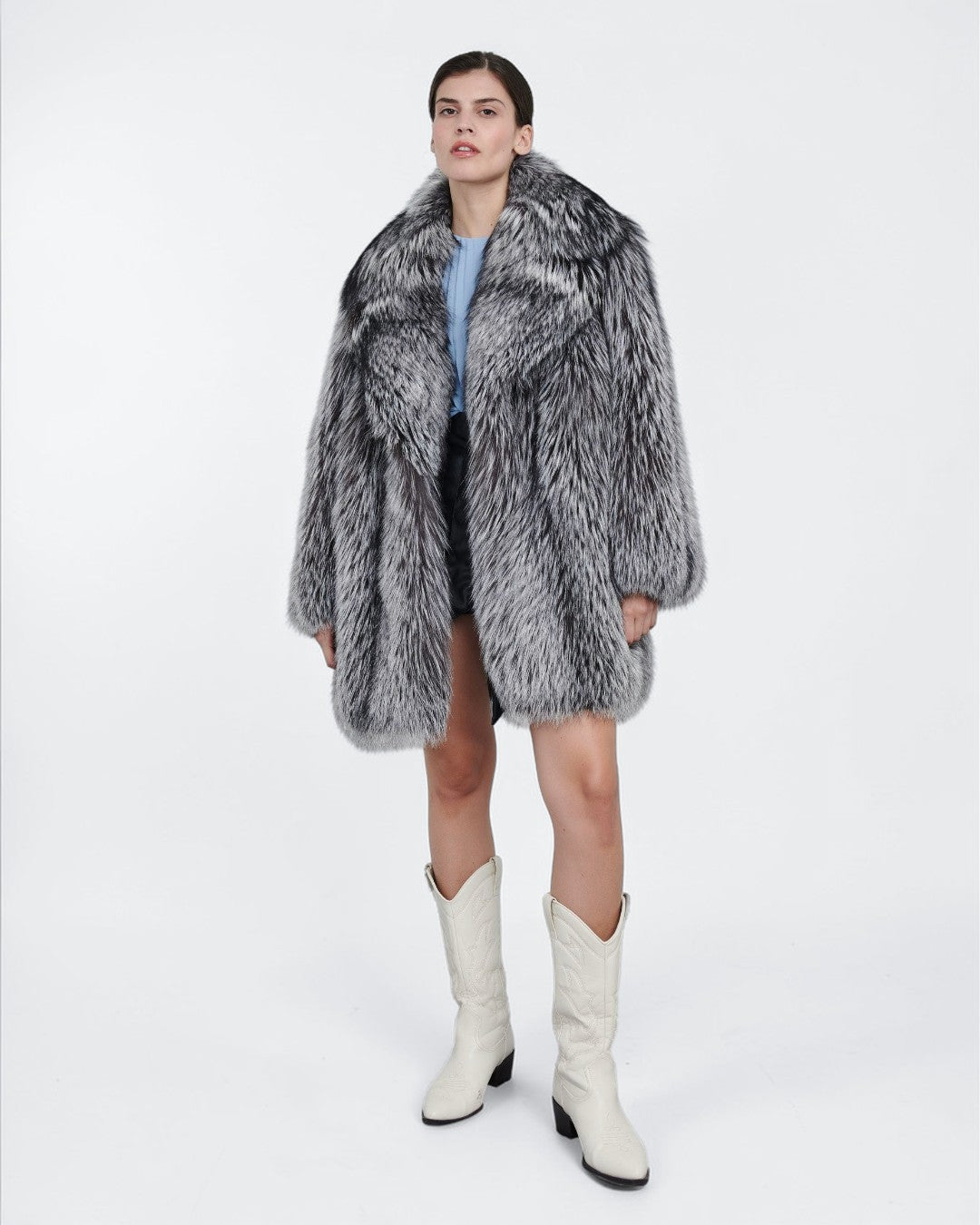 Arctic Fox Fur Coat
