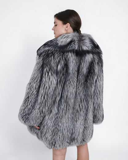 Arctic Fox Fur Coat