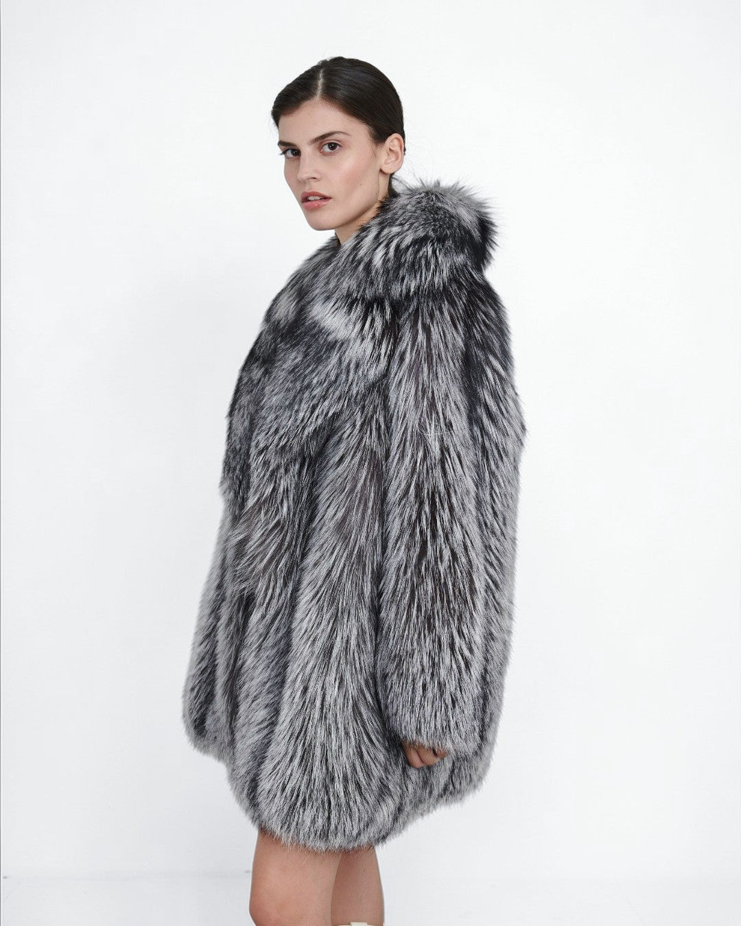 Arctic Fox Fur Coat