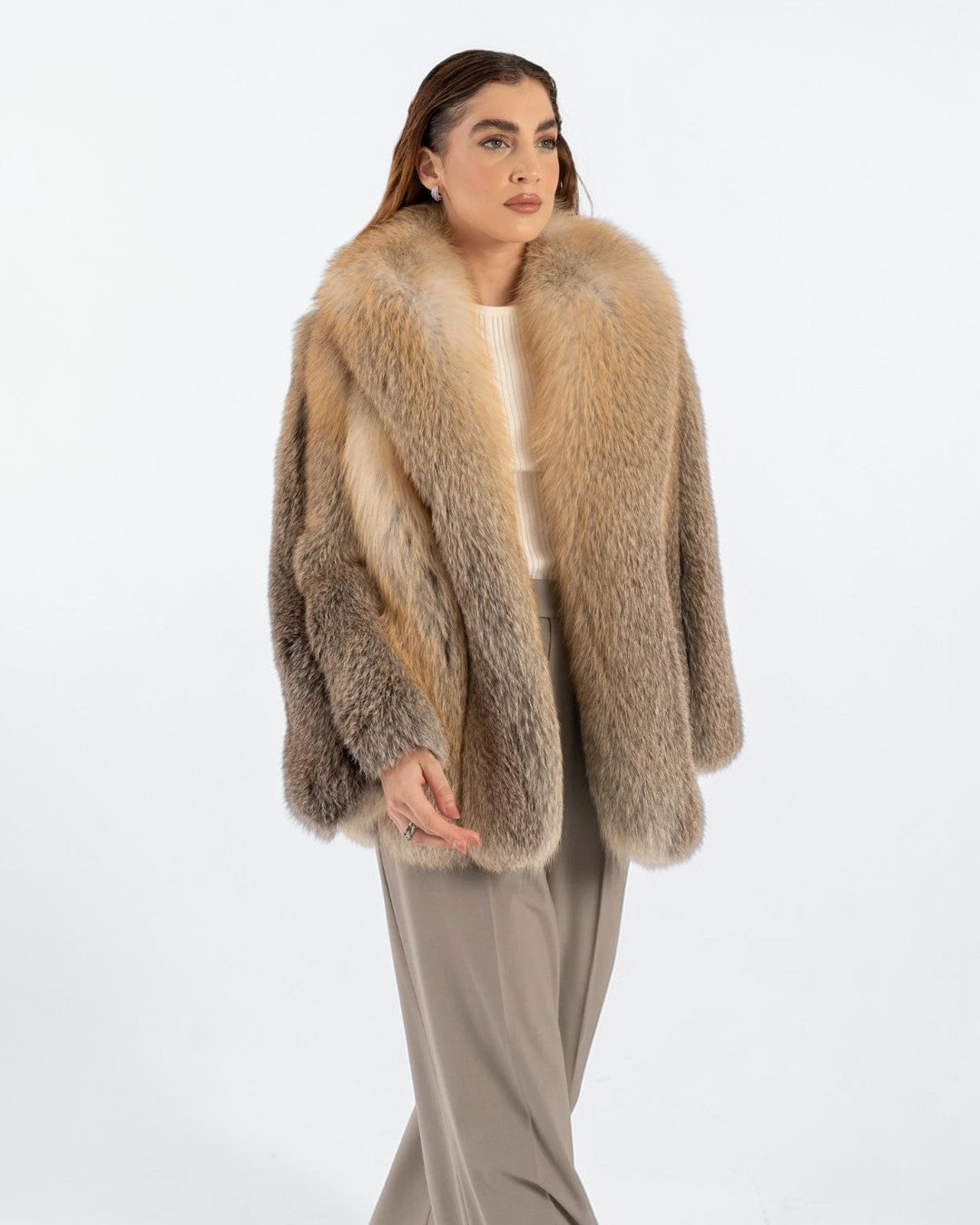 Sable Fox Fur Jacket