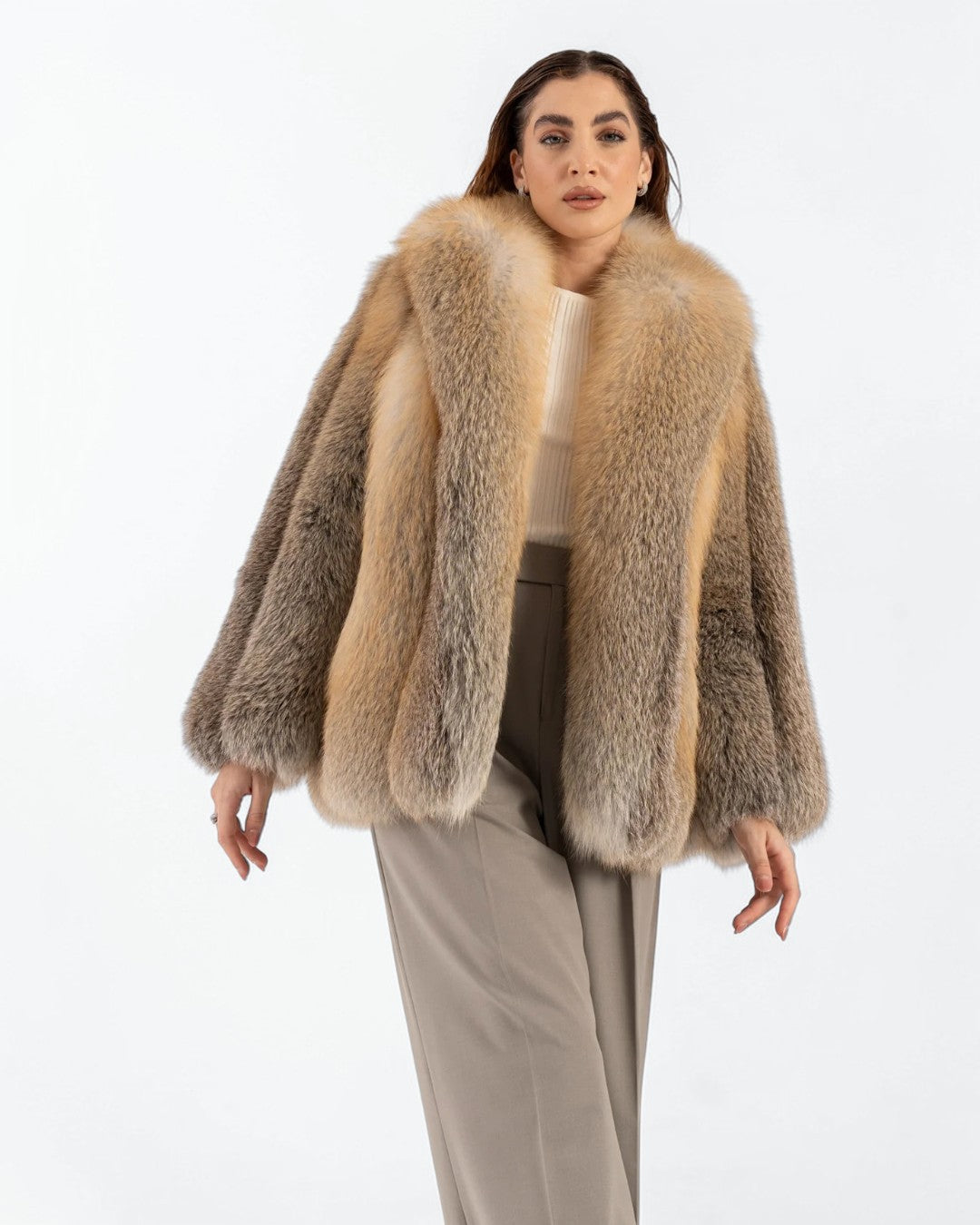 Sable Fox Fur Jacket
