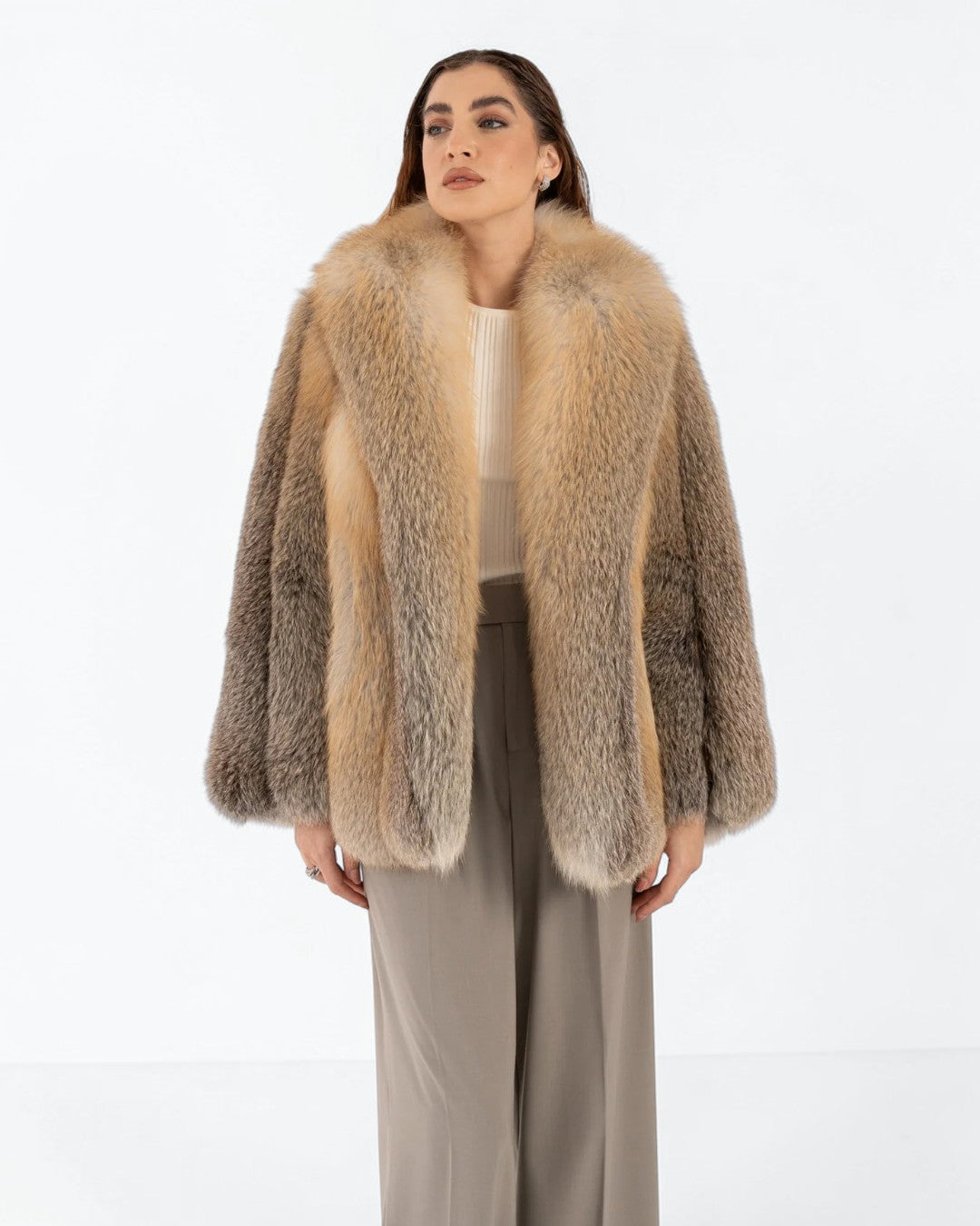 Sable Fox Fur Jacket