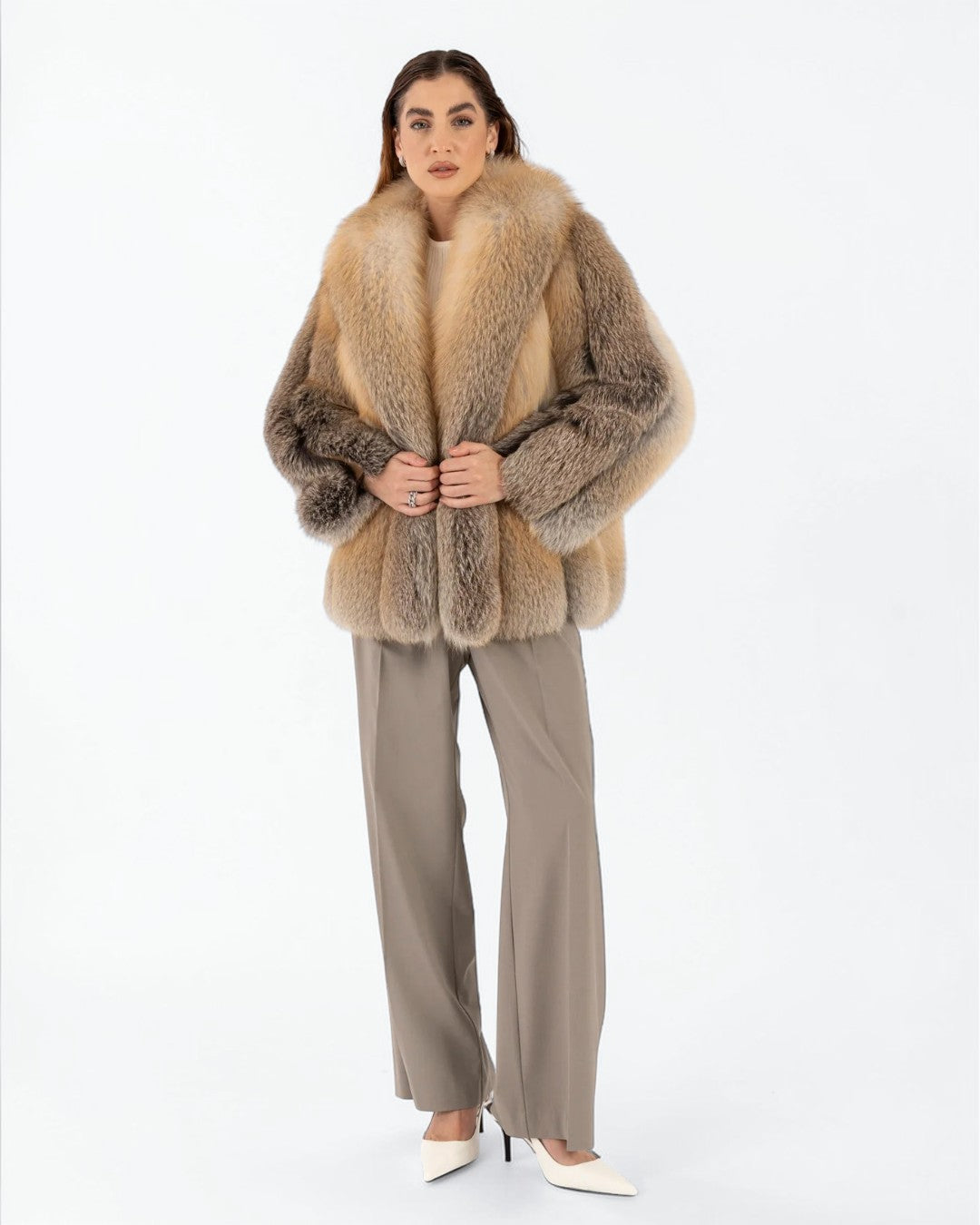 Sable Fox Fur Jacket