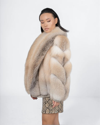 Arizona Fox Fur Jacket