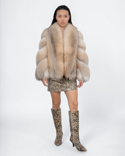 Arizona Fox Fur Jacket