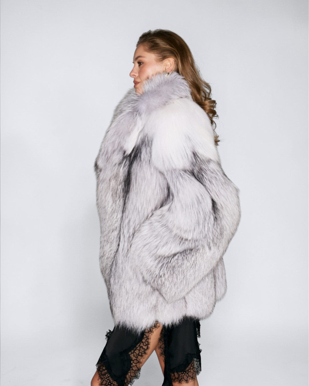 Monarch Fox Fur Coat