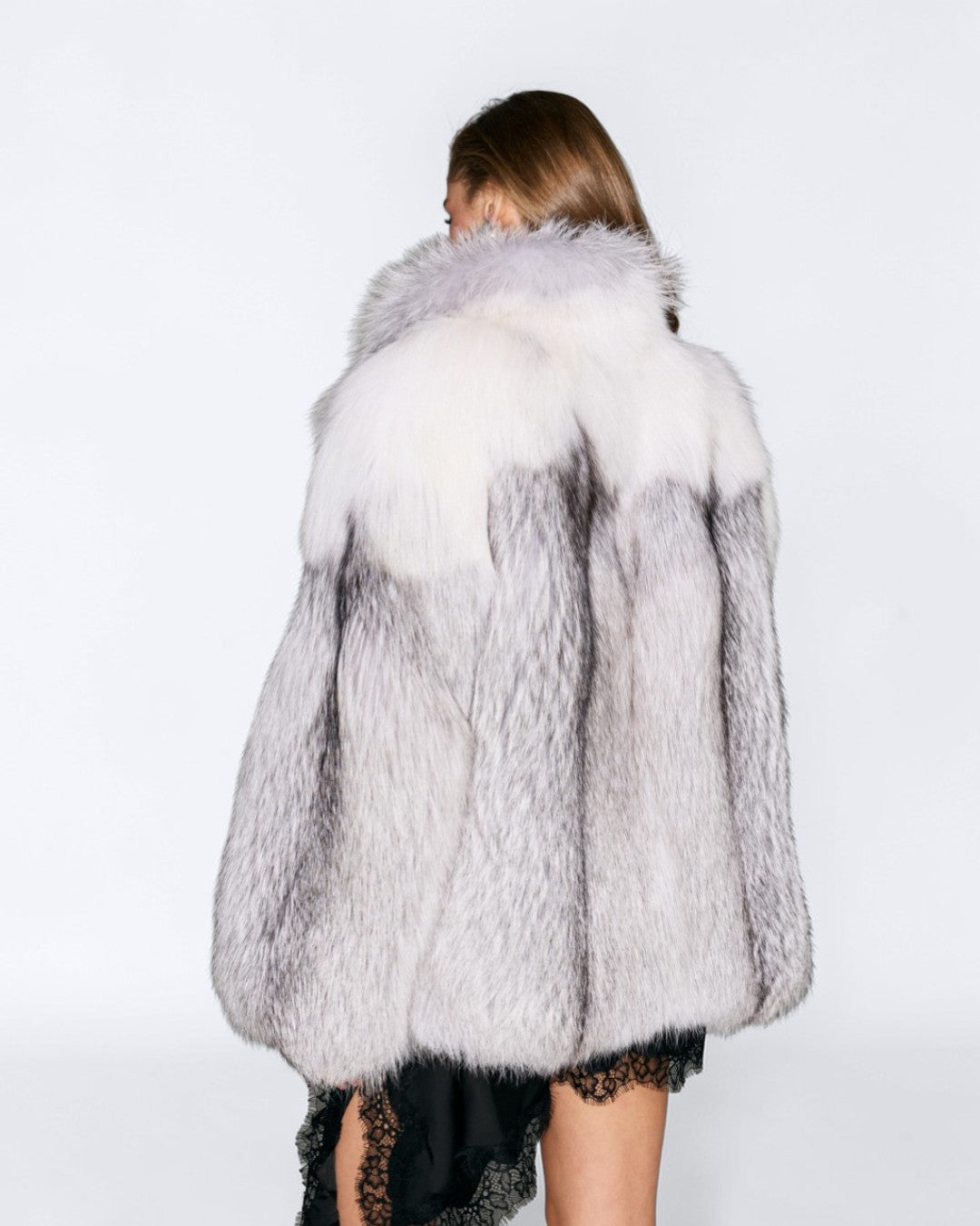 Monarch Fox Fur Coat