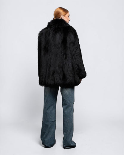 3/4 Length Fox Fur Coat