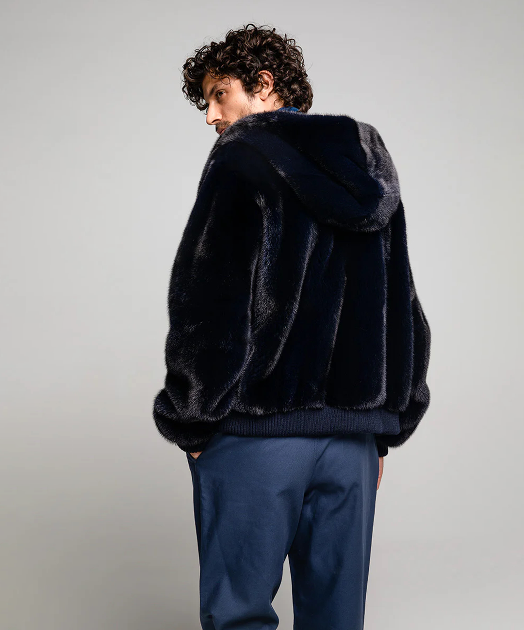 Whiskey Mink Bomberjacke für Herren