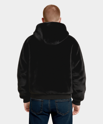 Bomberjacke aus Rotfuchspelz für Herren