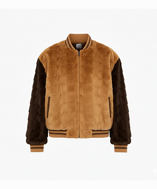 Whiskey Mink Bomberjacke für Herren