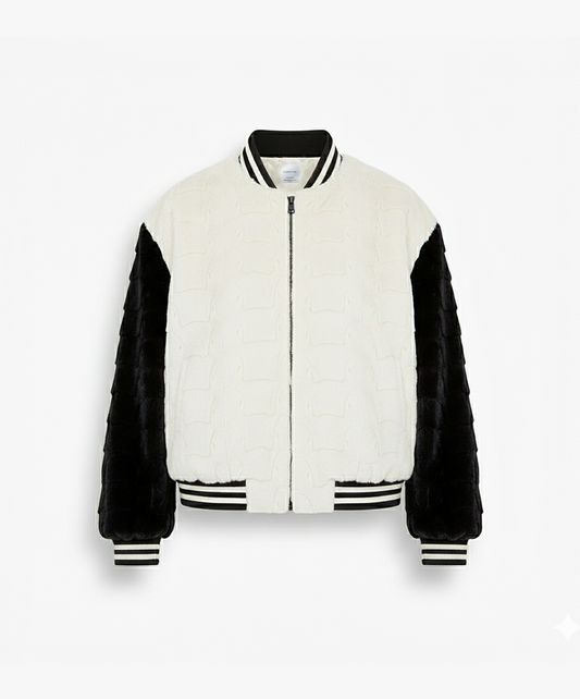 Whiskey Mink Bomberjacke für Herren