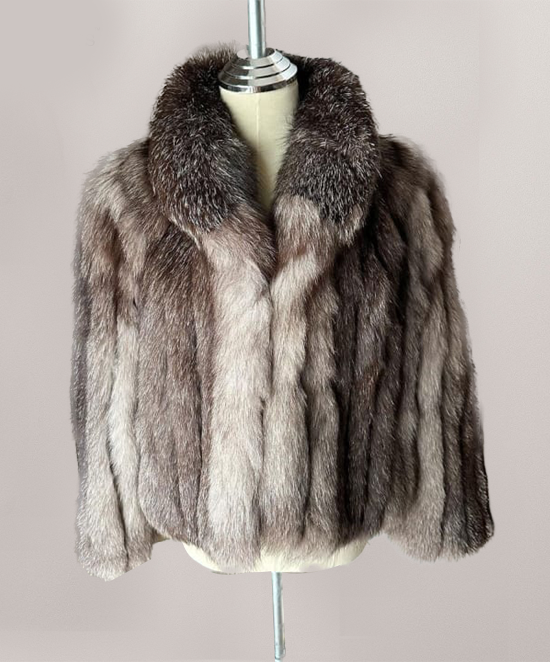 Saga Fox Women's Frost Fox Fur Jacket