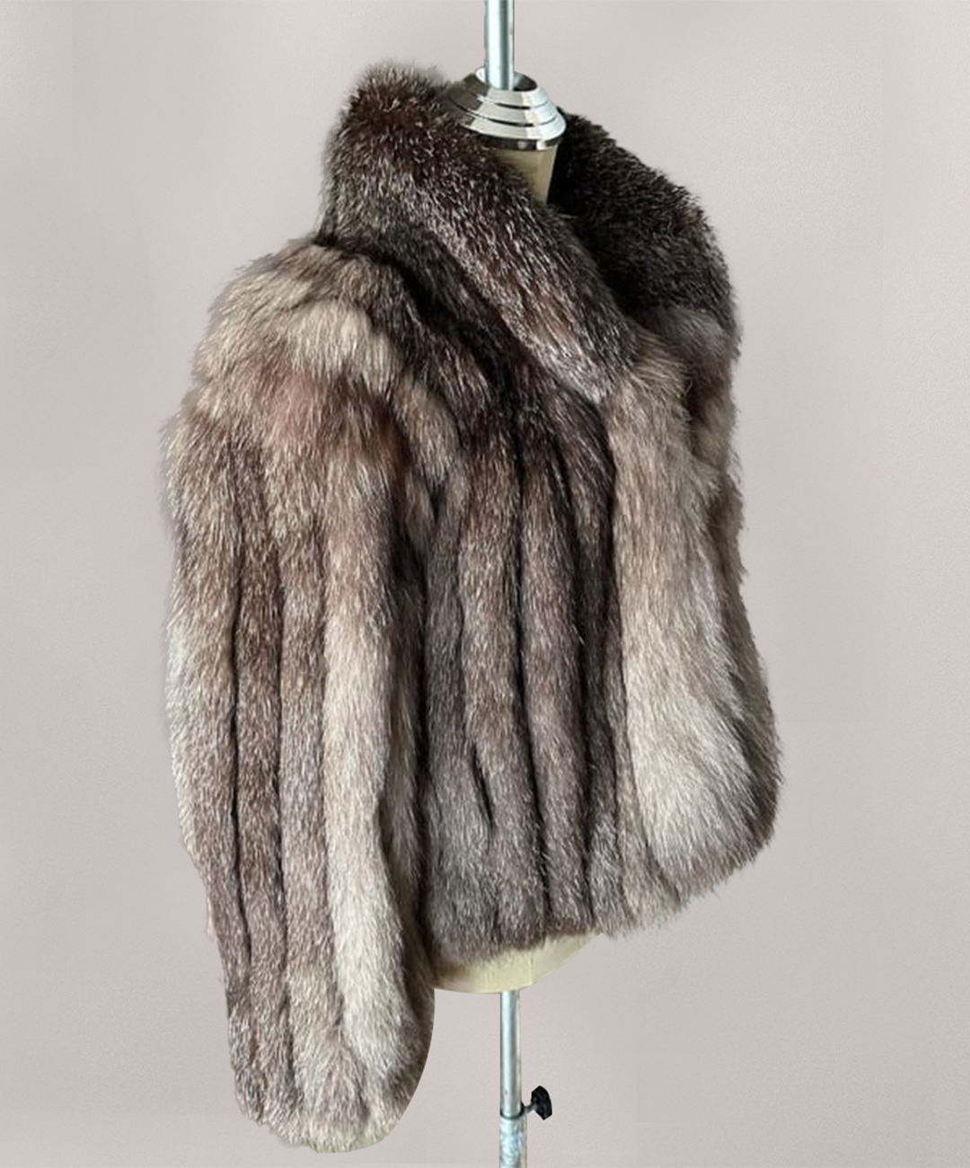 Saga Fox Women's Frost Fox Fur Jacket