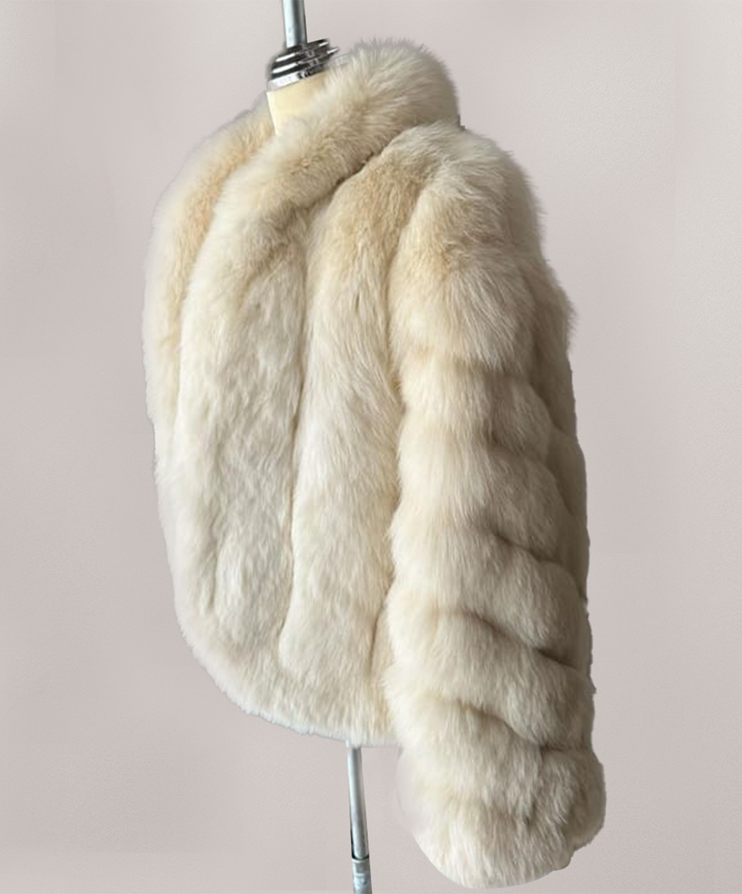 Saga Fox Women's Snow Fox Fur Jacket