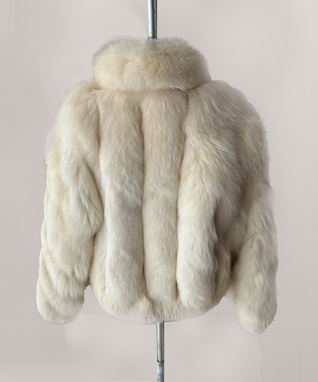 Saga Fox Women's Snow Fox Fur Jacket