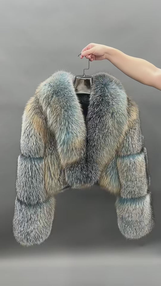Mystic Fox Fur Coat