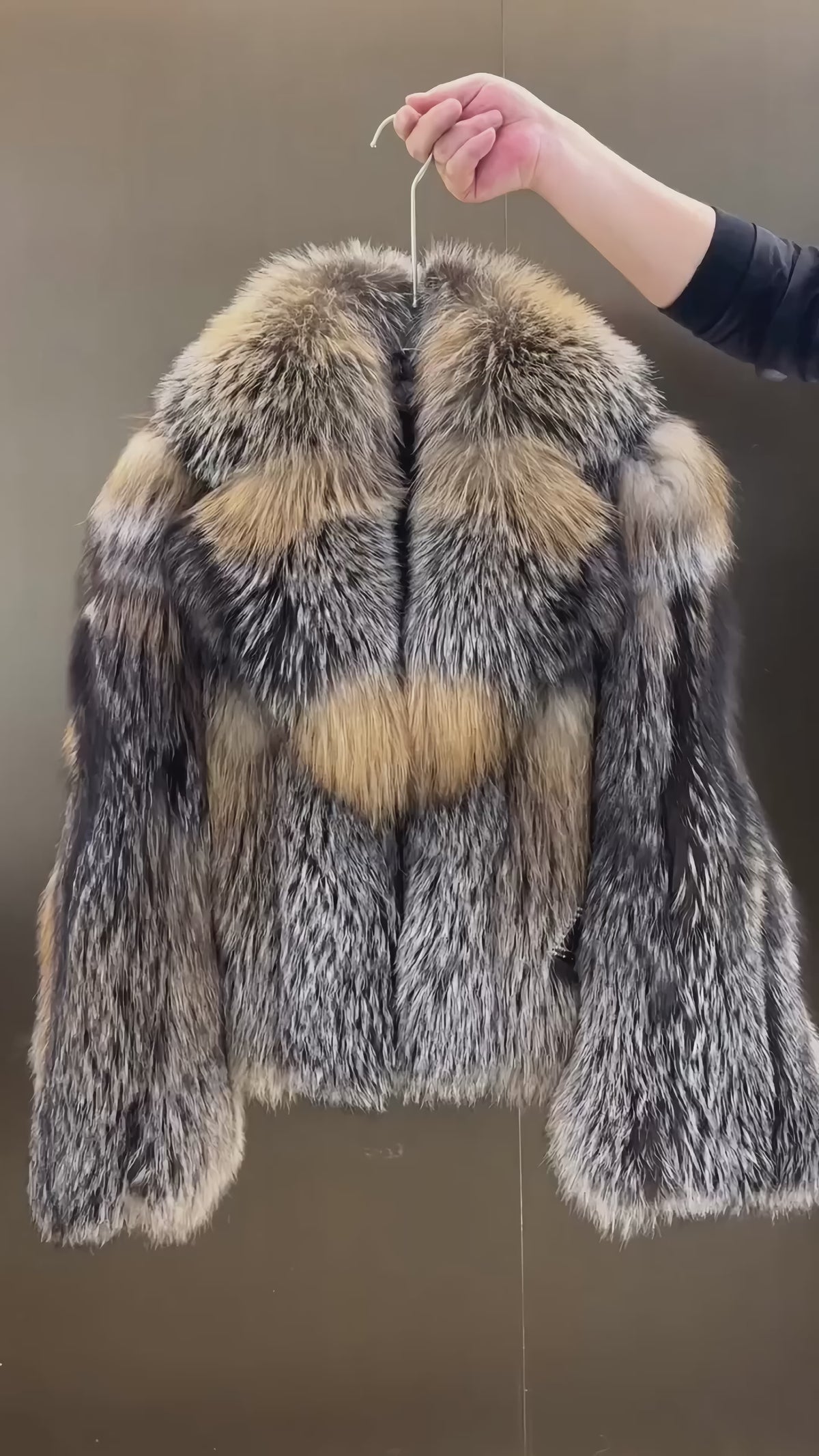 Audrey Fox Fur Coat