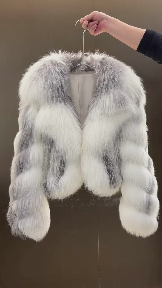 Arctic Fox Fur Jacket