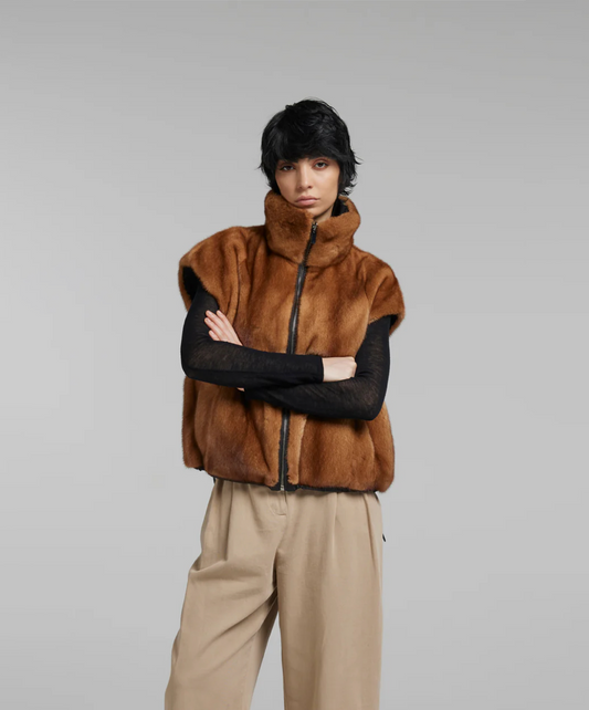 Mink Fur Vest