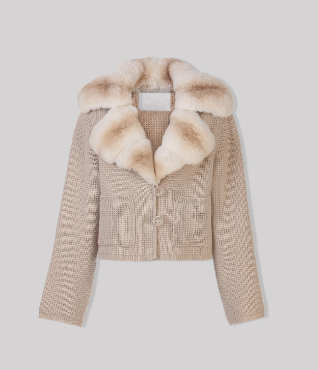 Women’s Chinchilla and Cashmere Jacket